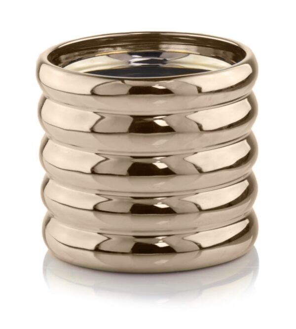 Lillepott Moon Ø14x h14cm kuldne