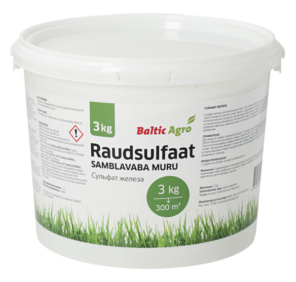 Baltic Agro  Samblaeemaldi murule raudsulfaat 3kg