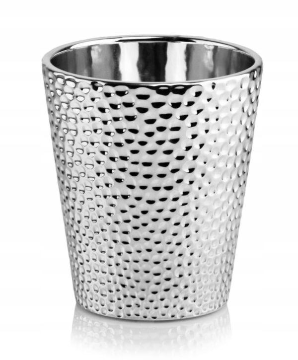 Lillepott Moon Ø13x h15cm hõbedane