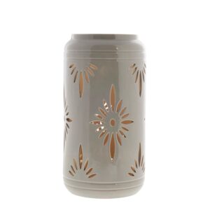 Latern Hilde kreem Ø20x h39cm