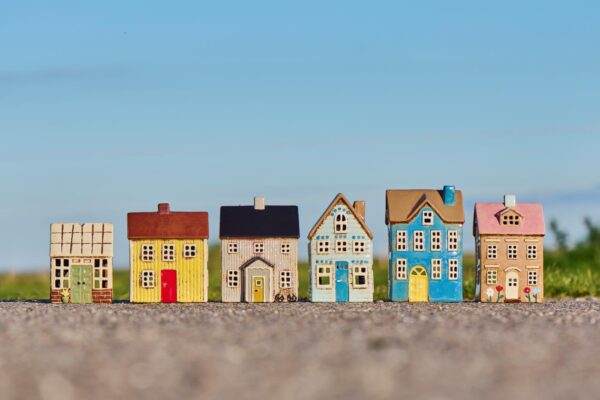 Küünlahoidja maja Visby sinine