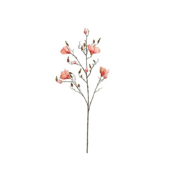 Kunstoks magnooli 112x27x h9cm roosa