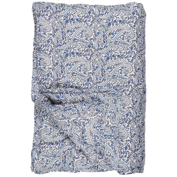 Päevatekk Abby sinine/hall 130x170cm