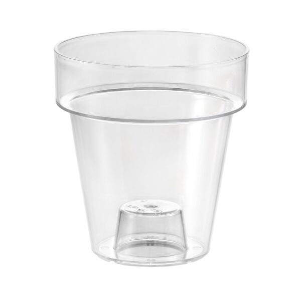 Lillepott Porto Ø20x h21,5cm läbipaistev