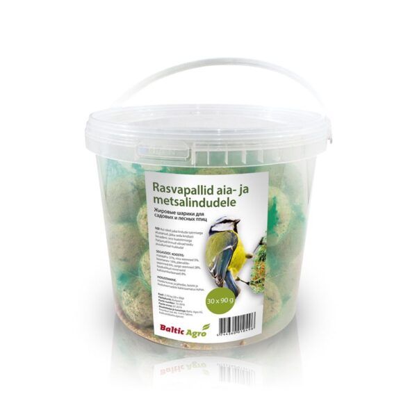 Baltic Agro rasvapallid ämbris lindudele 30 tk