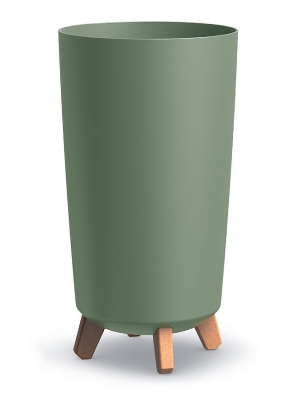 Lillepott Gracia Tubus Slim jalgadel Ø24x h44,5cm roheline