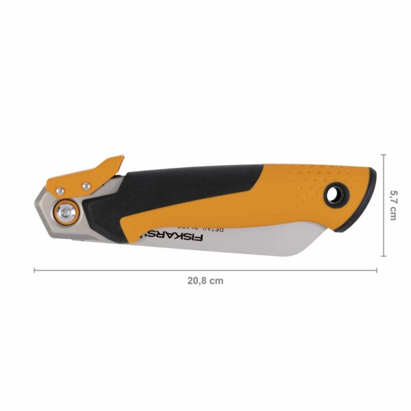 Fiskars kokkupandav saag PowerTooth 150mm 19pi