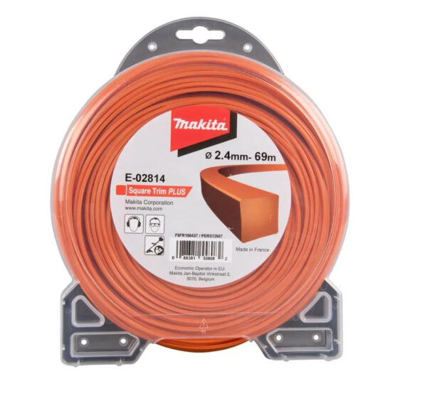 Trimmerijõhv Makita kandiline 2,4mm x 69m