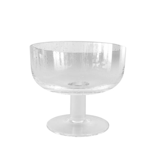 Kauss jalal Daphne läbipaistev Ø10,2x h8,7cm
