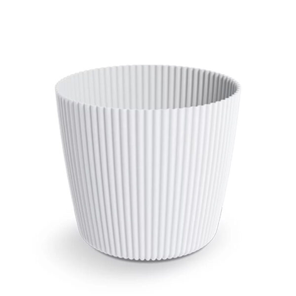 Lillepott Milly Round Ø14,6x h13cm valge