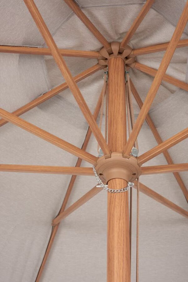 Päikesevari Frank beež Ø3,5m x h2,5m