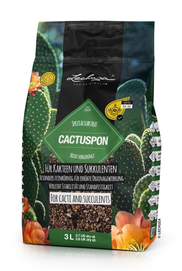 Substraat Lechuza kaktustele ja sukulentidele 3l