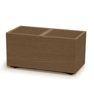 Õuepott Madera Case Eco 57,7×28,8x h29cm pruun