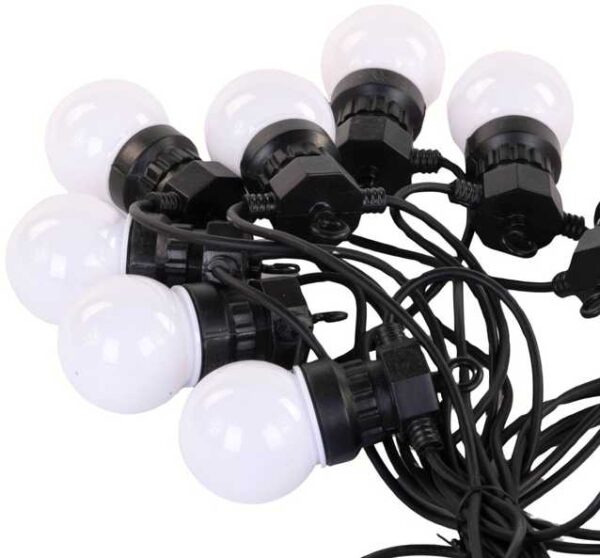 Valguskett 20LED soe valge IP44 14,5m