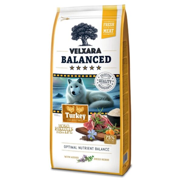 Kuivtoit Velxara monopr.koeratoit kalkuniga 750g