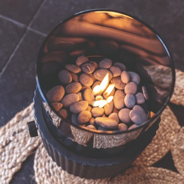 Tulease Cosiscoop Lux must, musta klaasiga