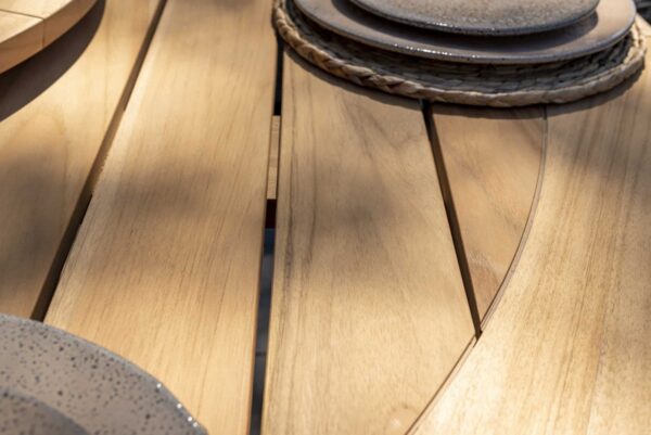 Aialaud Prado lazy susaniga Ø160x h74cm tiigipuu