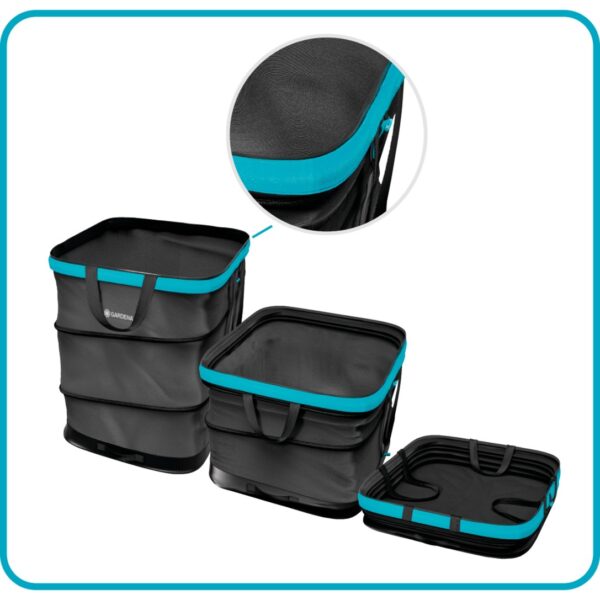 Aiajäätmete kogumiskott PopUp squared 220L