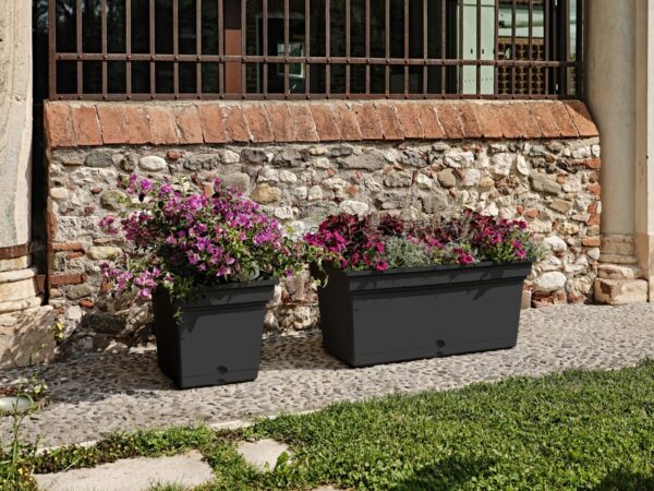 Rõdukast alusega Aqua 99x47x h43,5cm antratsiit