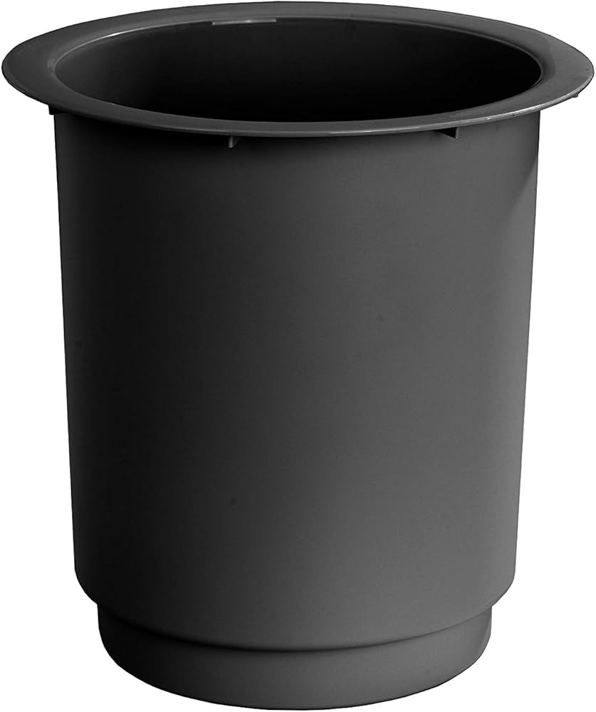 SANTORINI Blumentopf 65cm Anthrazit - Moderner Rundtopf Für Innen & Außen