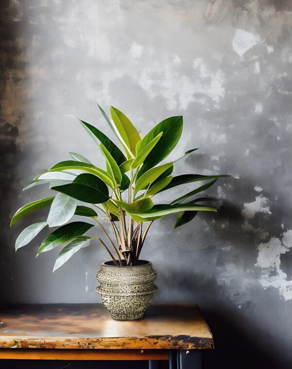 Lillepott mustad täpid Ø20x h17cm kreem