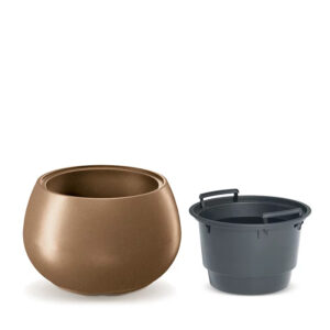 Õuepott Heos Eco Ø37x h23cm antratsiit