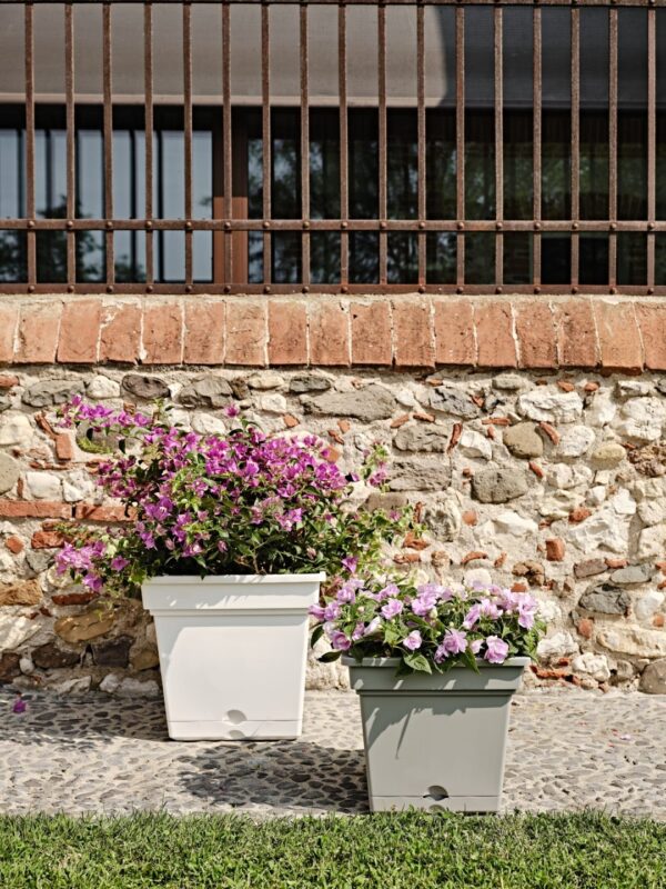 Lillepott Still alusega 47x43,5cm valge