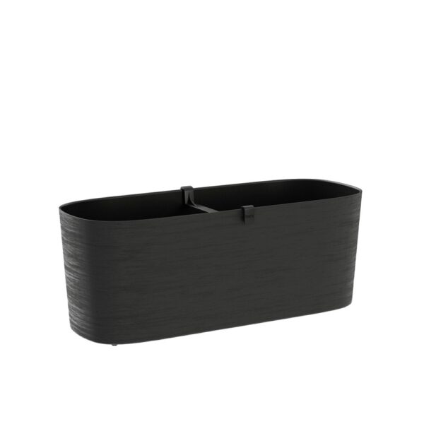 Rõdukast Paros 60x18x h19cm must