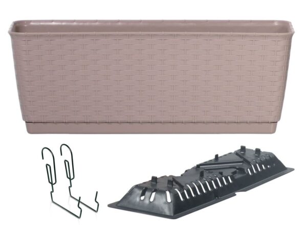 Rõdukast Ratolla kinnitusega 59x15,4x h14,2cm kreem