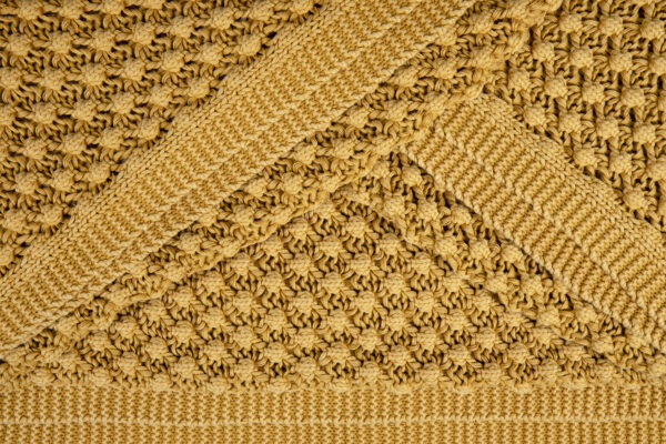 Pleed Bergen kollane 130x170cm