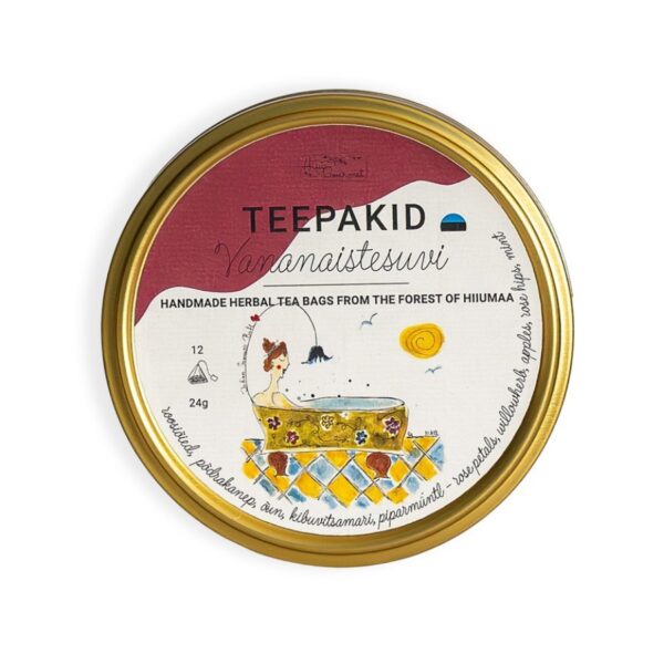 Teepakid Hiiumaa Vananaistesuvi karbis 12 x2g