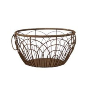 Korv Sigrun Ø27x h14cm rooste