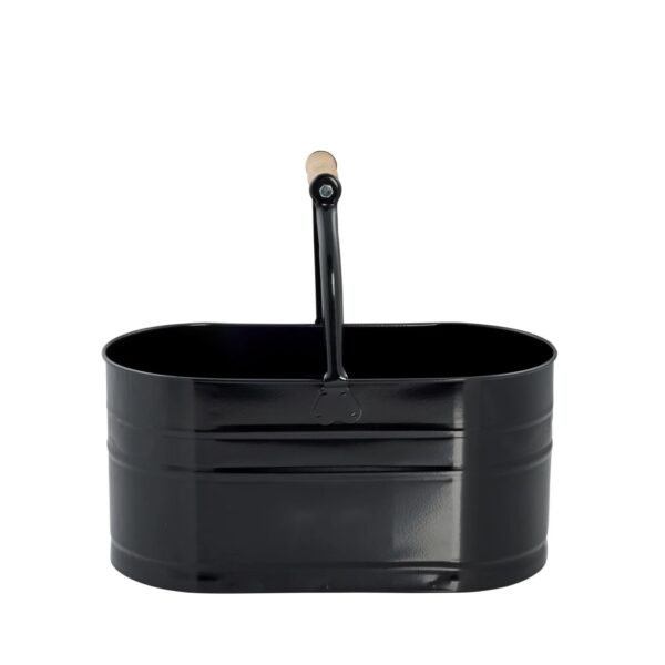 Korv koristustarvetele must 37x19x h32cm