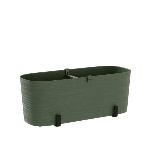 Rõdukast Paros Kit 60x18x h19cm roheline