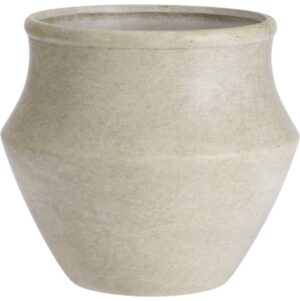 Lillepott Terracotta Ø21,5x h18,5cm kreem