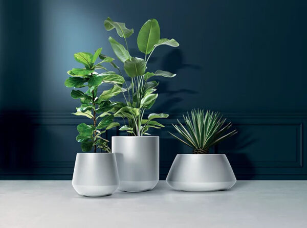 Õuepott Heos Ø58,2x h30cm antratsiit