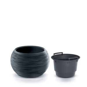 Õuepott Furu Ø40x h23cm valge