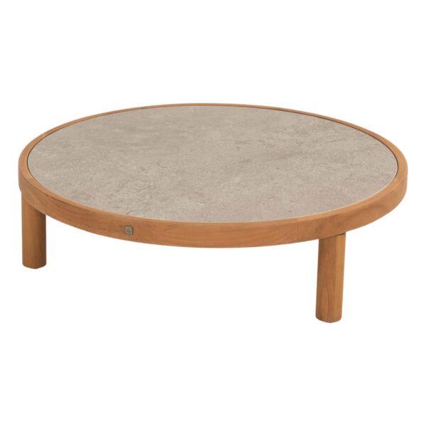 Aialaud Finn keraamiline ja tiikpuu 85x h25cm