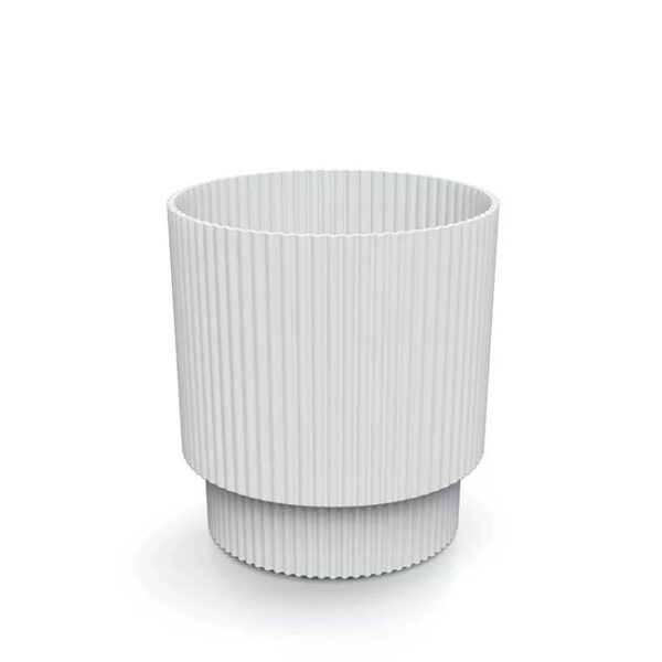 Lillepott Milly Round Ø14,6x h15,7cm valge