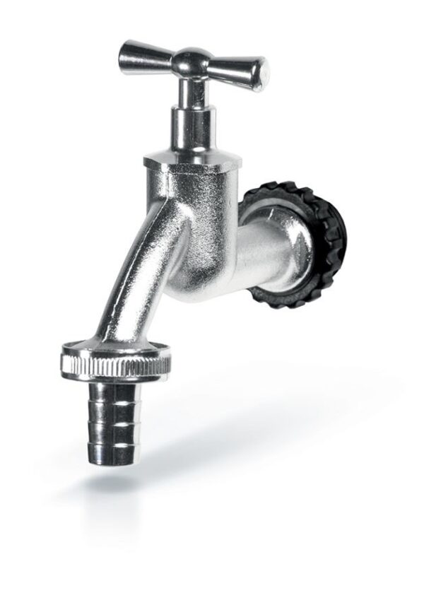 Kraan vihmaveetünnile hõbe 15x4x h16cm