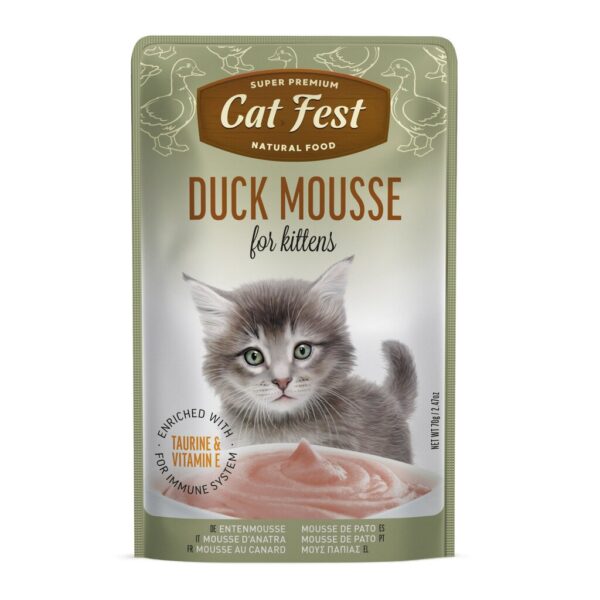 Märgtoit Cat fest pardiliha pasteet kassipoegadele 70g
