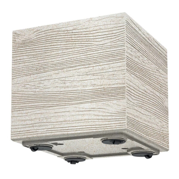 Õuepott Madera Eco 38,5x38,5x h37cm pruun