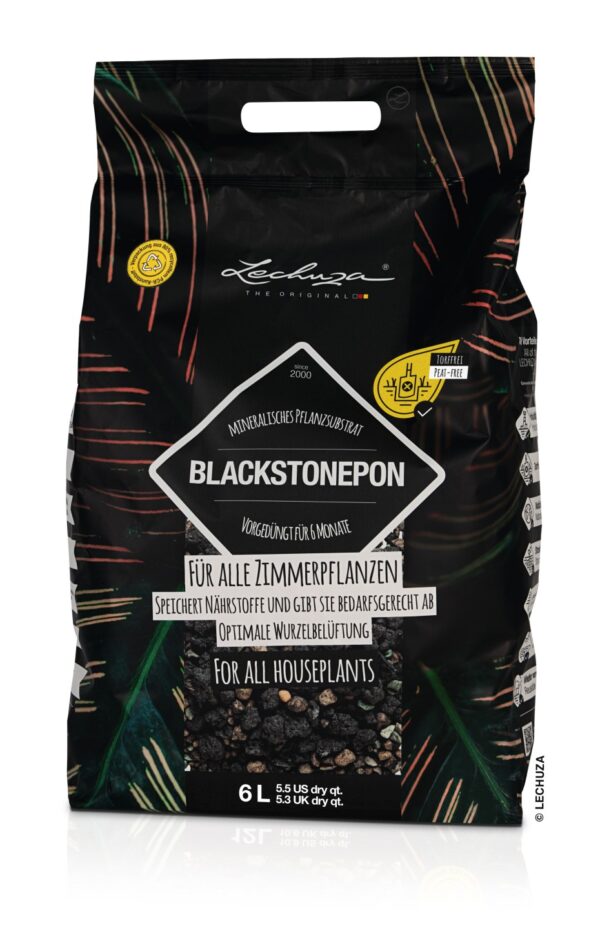 Substraat Lechuza Blackstonepon toataimedele 6l