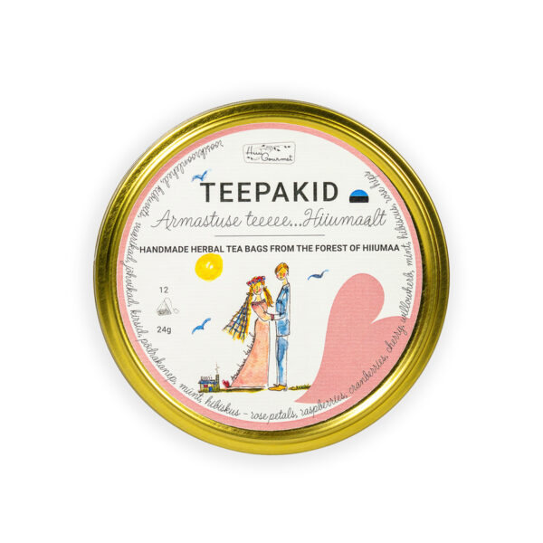 Teepakid Armastuse tee Hiiumaalt 12x2g