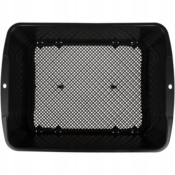 Aiasõel Respana must 39,4x 29,4x h10,8cm