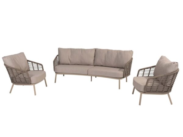 Komplekt Puglia diivan ja tugitoolid