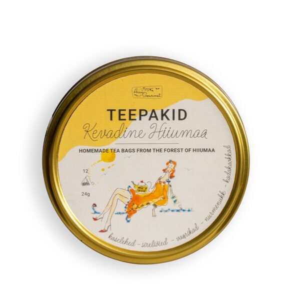 Teepakid Hiiumaa värskendav kevad, karbis 12 x 2g