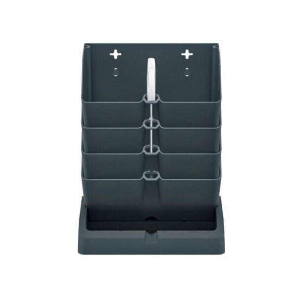 Taimestend Mini Cascade 19,5x19,5x h47,5cm antratsiit