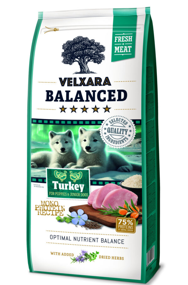 Kuivtoit Velxara monopr.kutsikatoit kalkuniga 750g