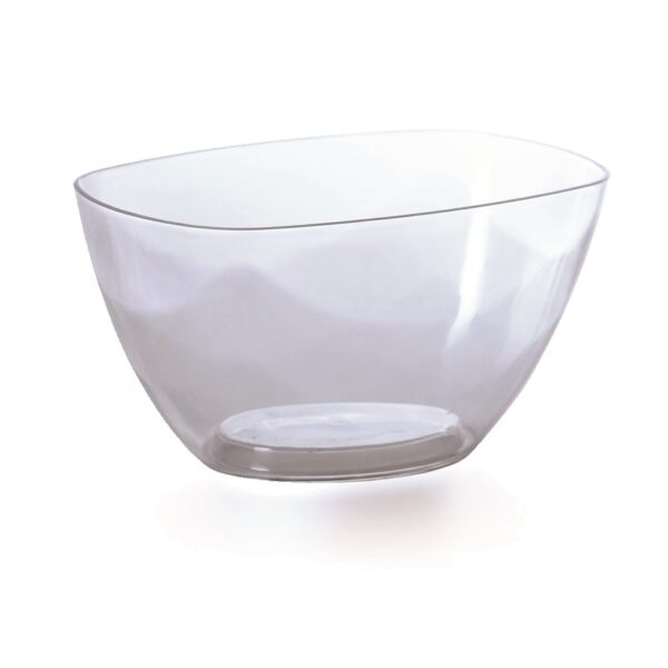 Lillepott Coubi 15x36x h13cm läbipaistev